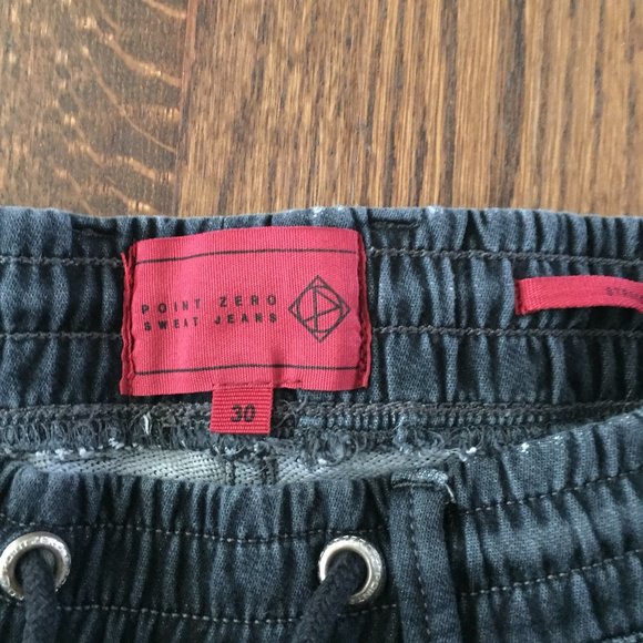 ❤️4/$20 POINT ZERO Black shorts - Picture 4 of 5